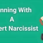 Person looking confused and exhausted while running with a covert narcissist - survival guide strategies for protection