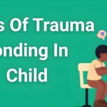 Warning signs of trauma bonding in child showing confused child with adult, illustrating psychological attachment patterns parents should recognize