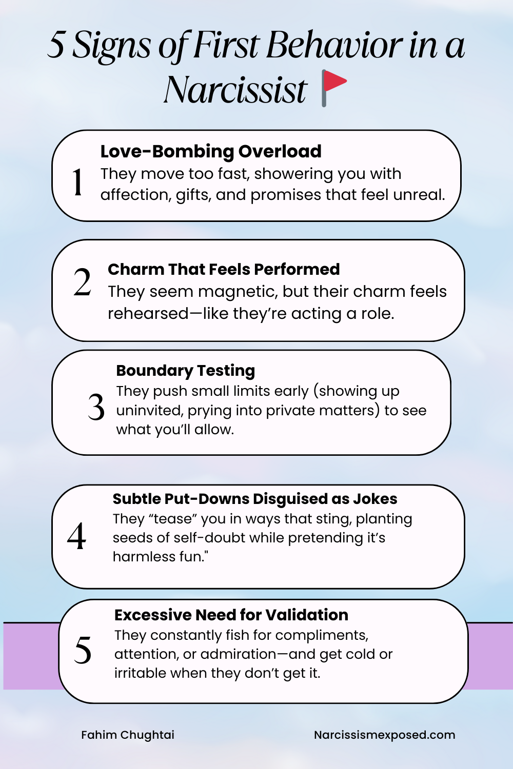 Signs Of First Behavior In Narcissist: 12 Subtle Clues