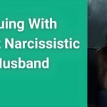 Woman looking stressed after arguing with covert narcissistic husband, seeking peace and solutions