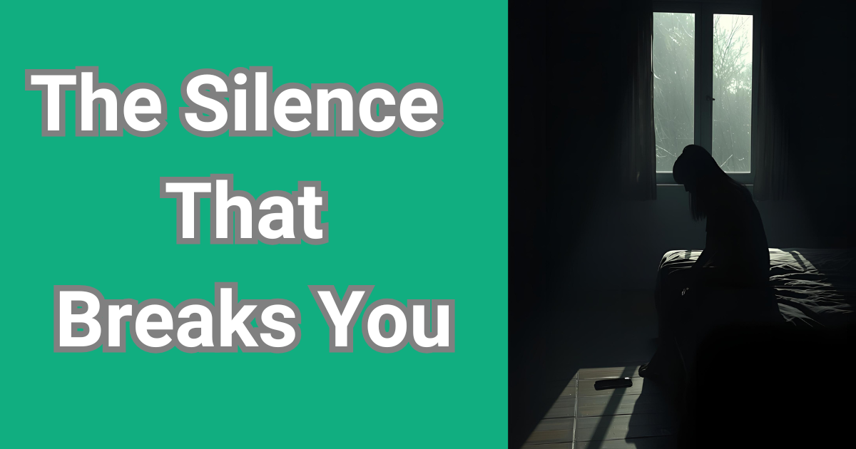 How long can a narcissist go without talking to you represented by a lonely figure sitting in silence, symbolizing narcissist silent treatment.