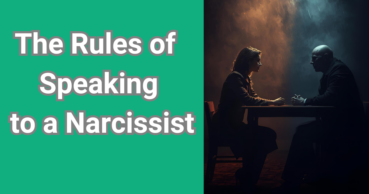 Person using protective communication strategies and learning how to talk to a narcissist, maintaining emotional boundaries and safety