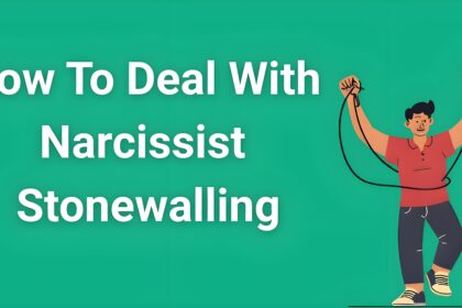 Person breaking free from chains representing how to deal with narcissist stonewalling tactics