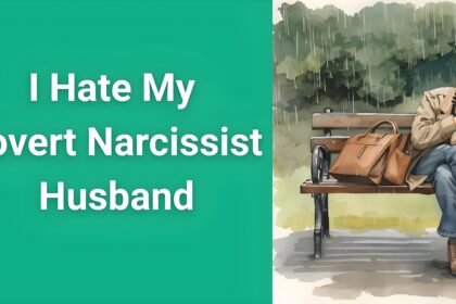 Woman looking exhausted and confused, representing the emotional toll of living with a covert narcissist husband
