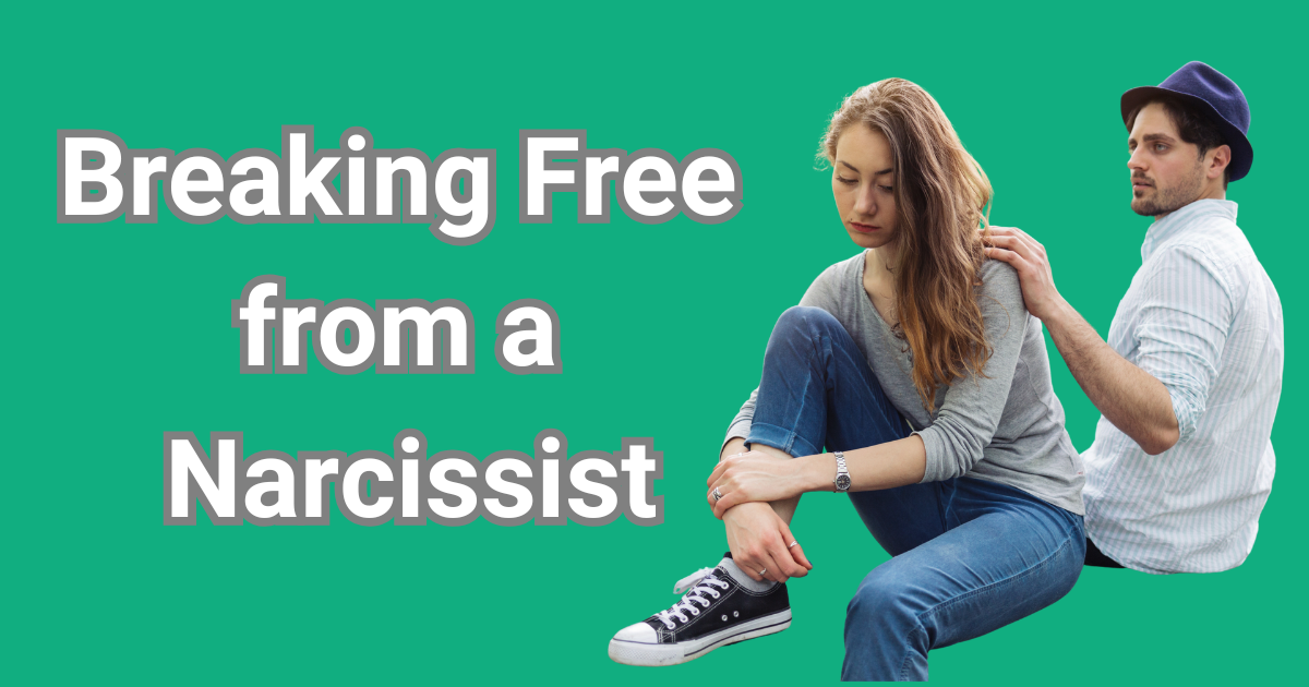 Survivor creating safety plan for leaving a narcissist safely — emotional abuse recovery concept