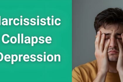 Person experiencing narcissistic collapse depression showing signs of emotional breakdown and withdrawal