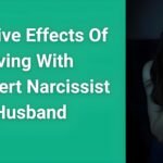 Woman looking exhausted and confused sitting alone, representing the negative effects of living with a covert narcissist husband