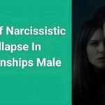 Warning signs of male narcissistic collapse in relationships - woman looking concerned while man shows aggressive behavior