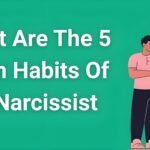 Person looking confused and distressed while another person manipulates them, illustrating the 5 main habits of a narcissis