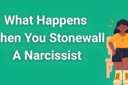 Person setting boundaries by stonewalling narcissistic behavior, showing emotional protection strategies