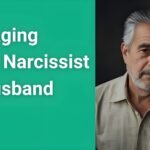 Distressed woman dealing with aging covert narcissist husband's worsening behavior patterns