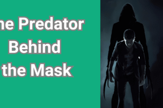 Person in shadows wearing a mask representing narcissistic predatory behavior and deception. Are narcissists predators