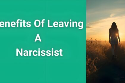 Woman walking away from shadow figure representing the benefits of leaving a narcissist and embracing freedom