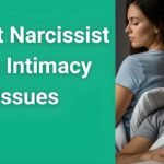 Man looking confused and hurt while his wife turns away in bed, illustrating covert narcissist wife intimacy issues and emotional withdrawal patterns