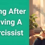 Woman journaling and reflecting on healing journey before dating after leaving a narcissist relationship