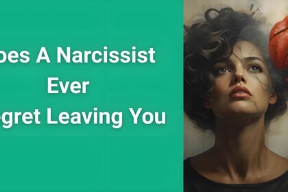 Woman looking thoughtful wondering does a narcissist ever regret leaving you with broken heart symbolism