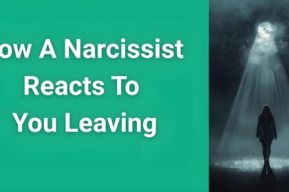 How a narcissist reacts to you leaving - woman walking away from toxic relationship