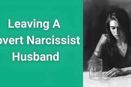 Woman planning her escape from covert narcissist husband while feeling empowered and safe