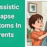 Adult child recognizing narcissistic collapse symptoms in parent during emotional breakdown - warning signs guide