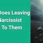 Person walking away representing what leaving a narcissist does to them mentally and the psychological impact on narcissists