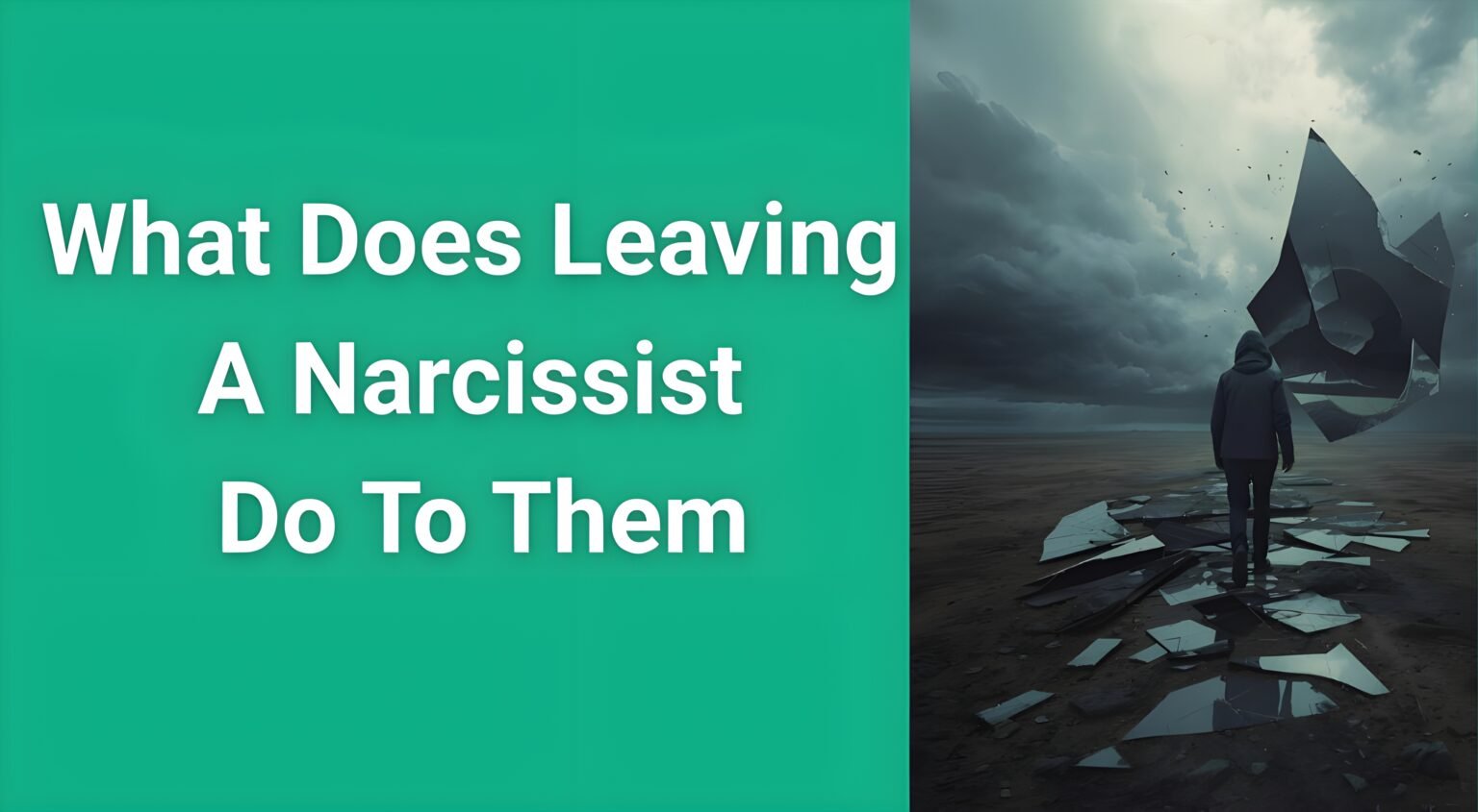 Person walking away representing what leaving a narcissist does to them mentally and the psychological impact on narcissists