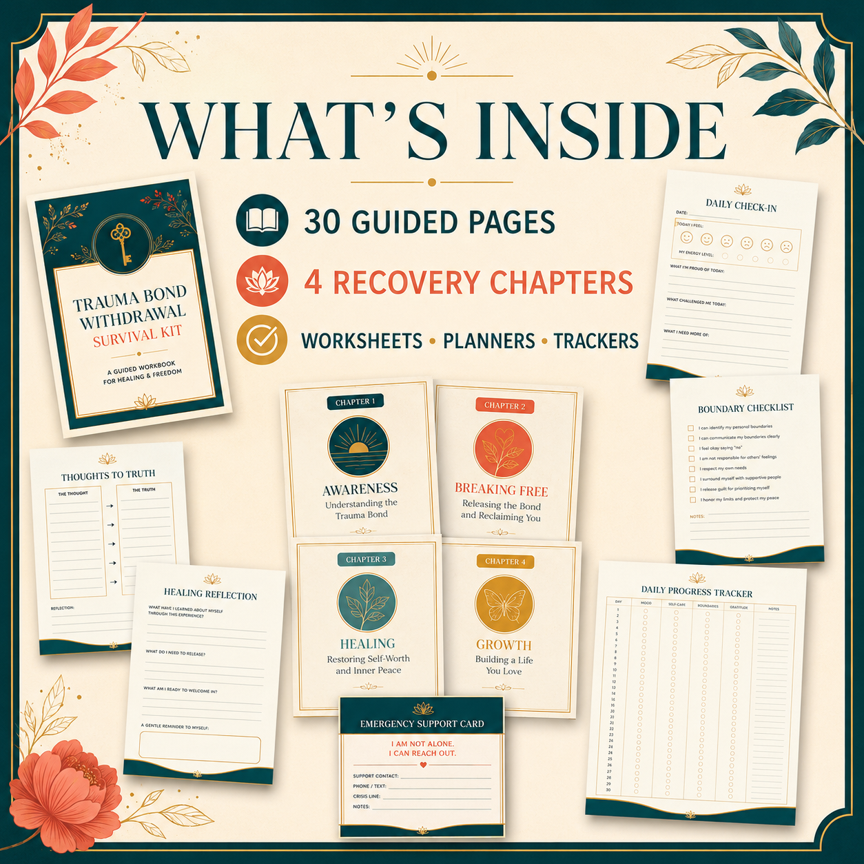 Trauma Bond Withdrawal Survival Kit - Image 2