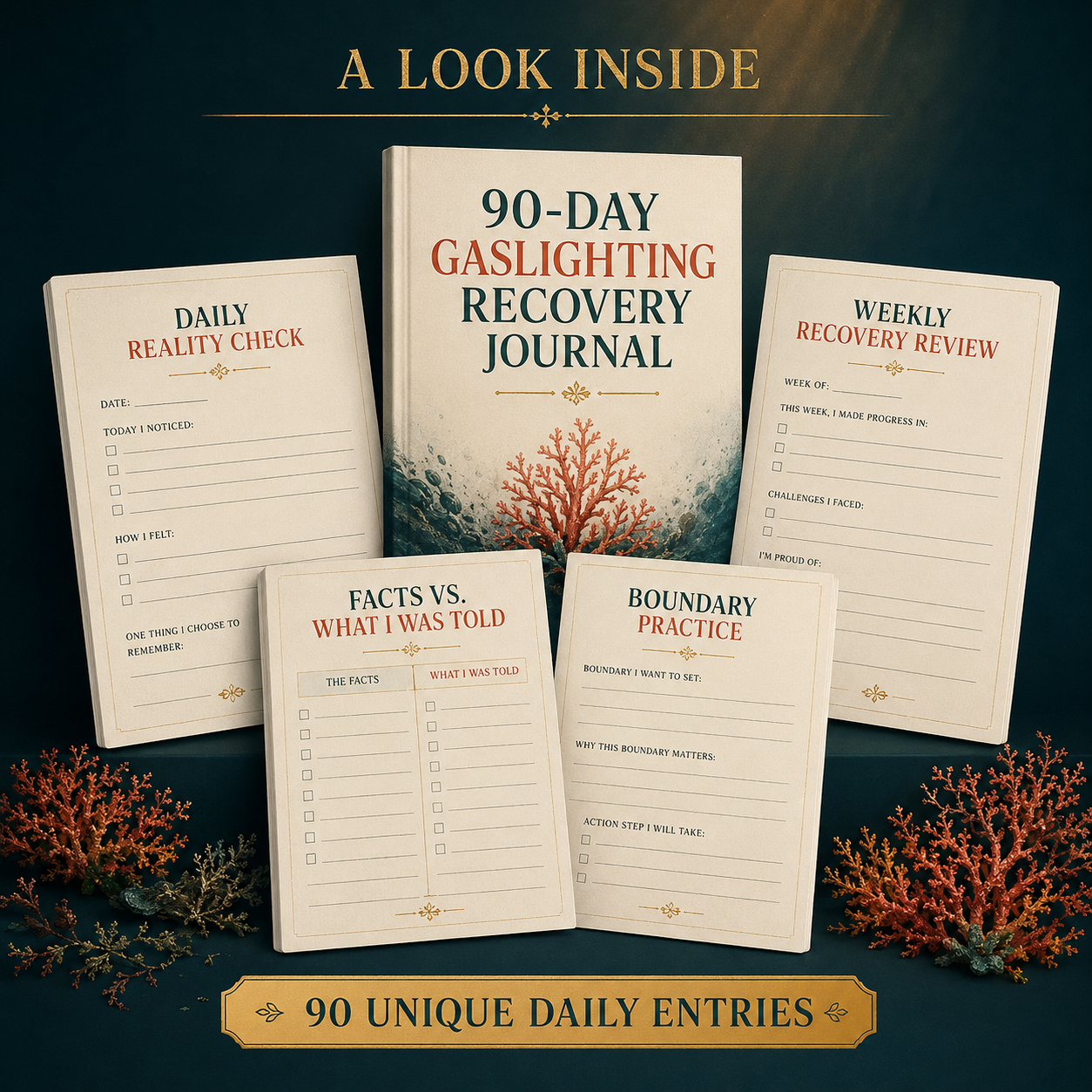 90-Day Gaslighting Recovery Journal