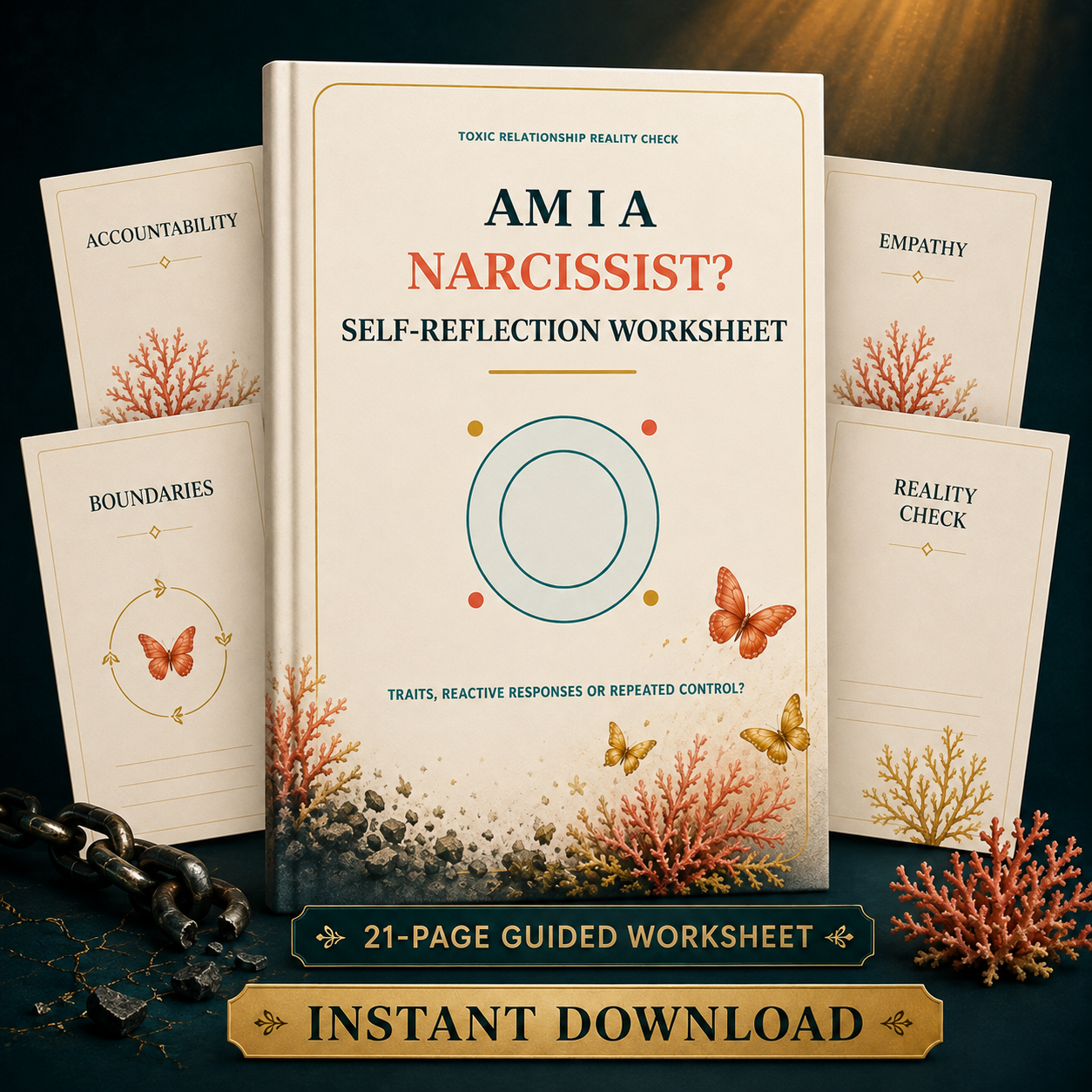 Am I the Narcissist? Self Reflection Worksheet - Image 6