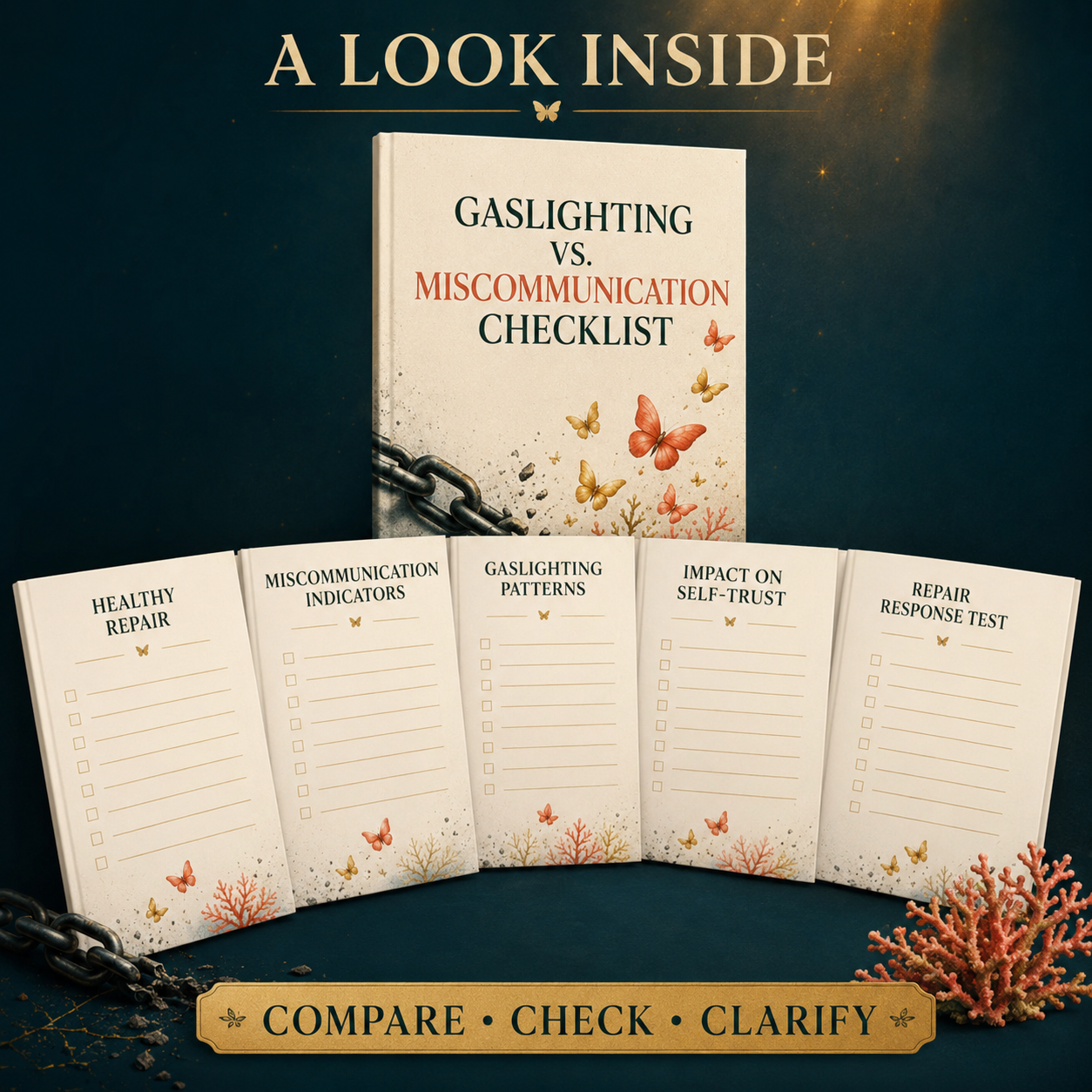 Gaslighting vs Miscommunication Checklist