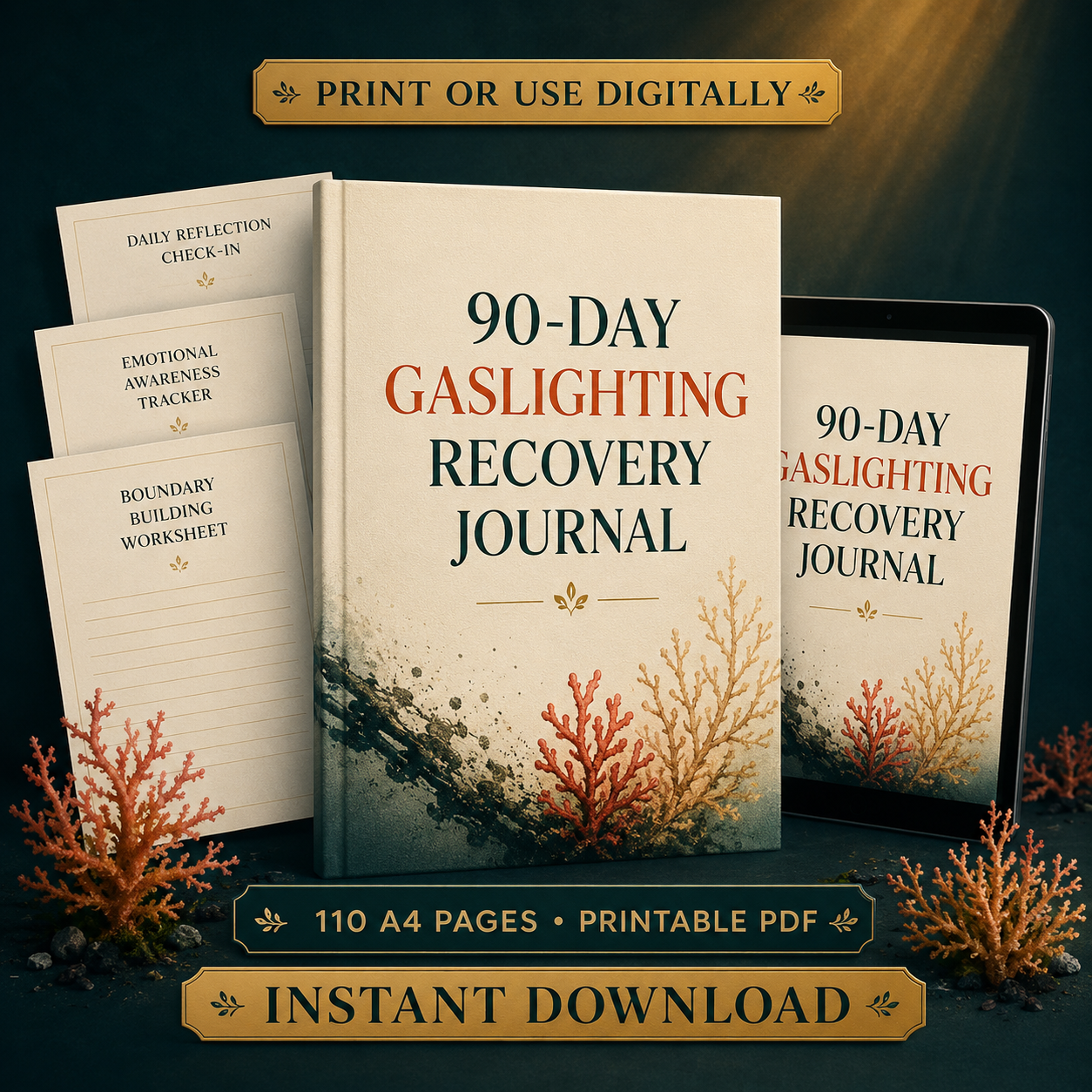 90-Day Gaslighting Recovery Journal