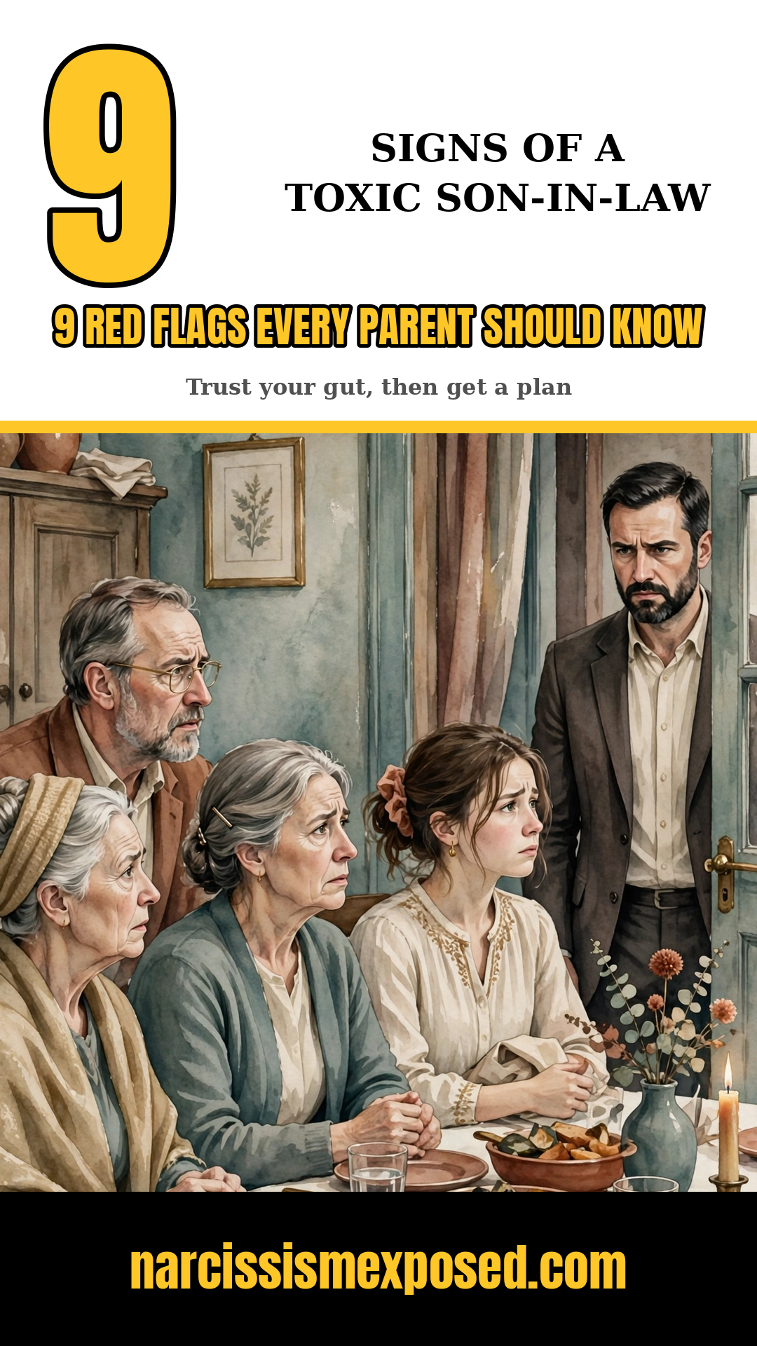 Cover: signs of a toxic son-in-law, 9 red flags every parent should know