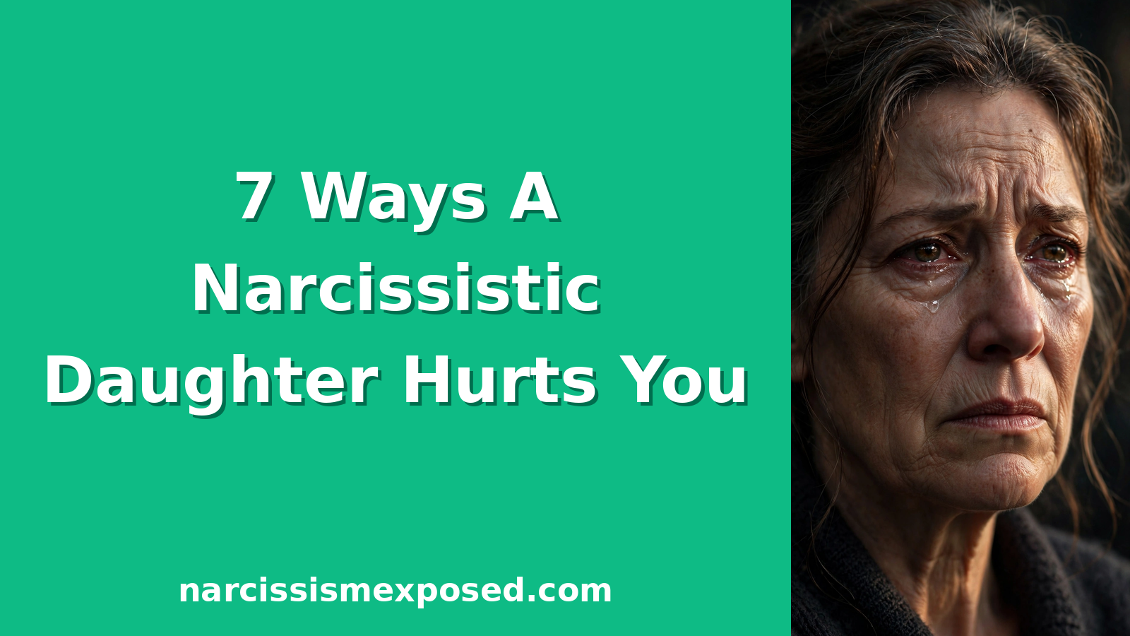 7 ways a narcissistic daughter treats her mother: signs that break you
