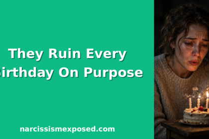 Why a narcissist ruins your birthday: 7 birthday sabotage tactics narcissists use and how to take your day back