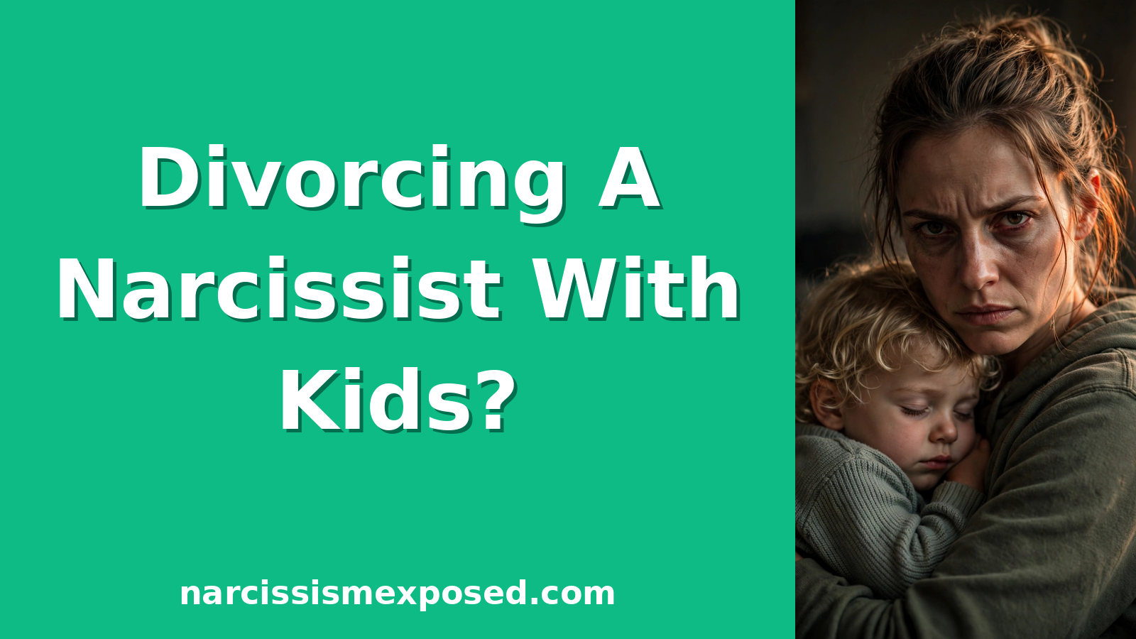 How to divorce a narcissist when you have kids: 9 rules that protect your children