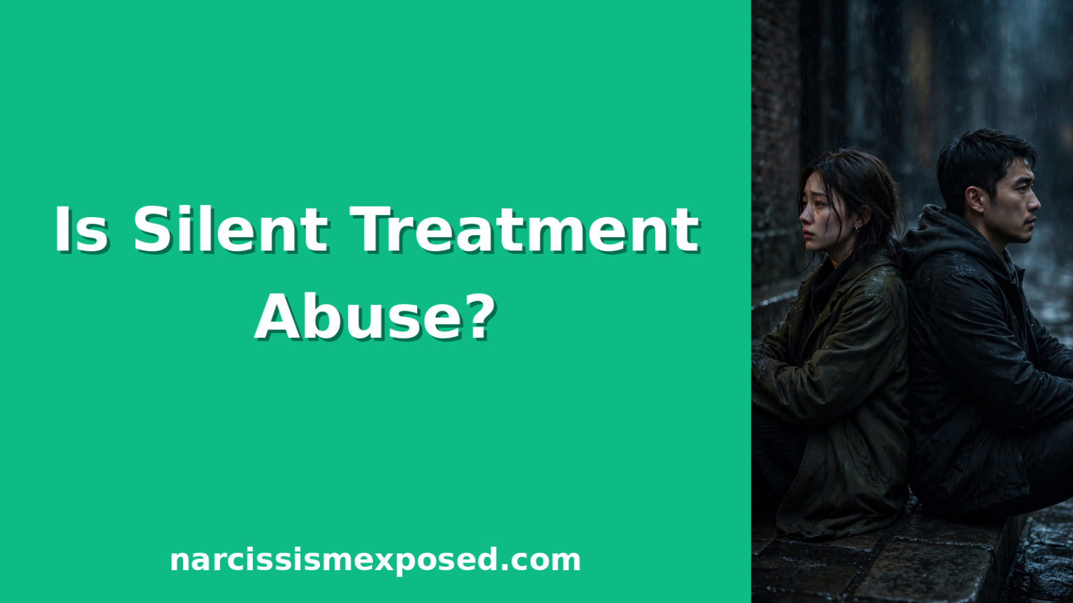 Is silent treatment abuse