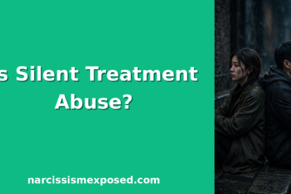 Is silent treatment abuse