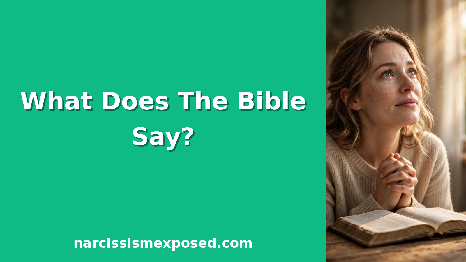 What Does The Bible Say About Narcissism? 12 Verses Every Christian Survivor Must Read