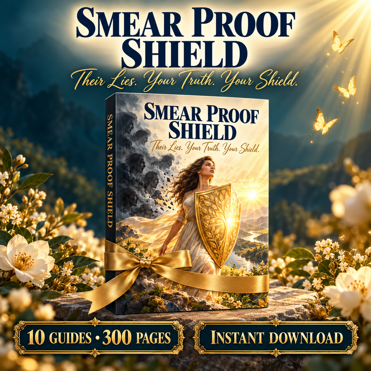 Smear Proof Shield — 10 guides, 300 pages, defense program against narcissistic smear campaigns