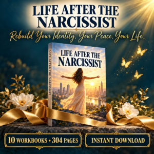 Life After the Narcissist — 10 workbooks, 304 pages, rebuilding program after narcissistic abuse