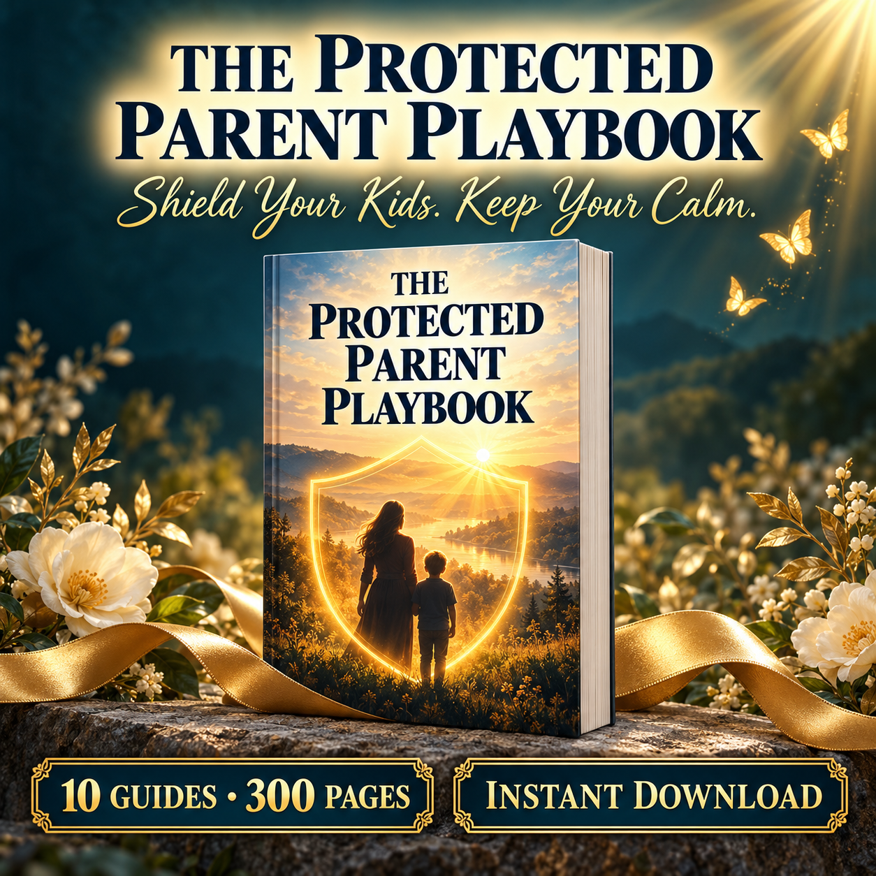 The Protected Parent Playbook — 10 guides, 300 pages, for parents sharing kids with a narcissist