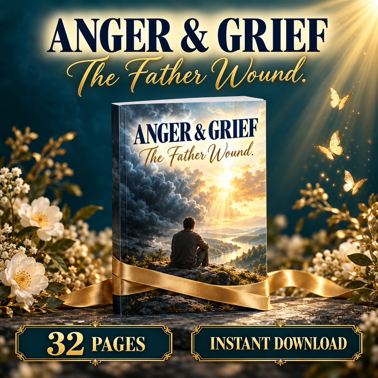 Anger and Grief father wound workbook — 32 pages