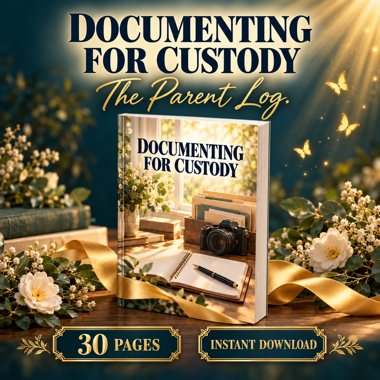 Documenting for Custody parent log — 30 pages