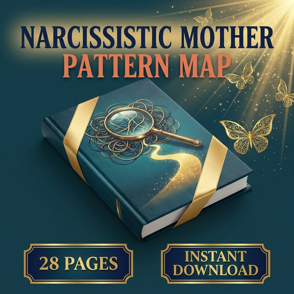 Narcissistic Mother Pattern Map — 28 pages mapping 12 narcissistic mother patterns