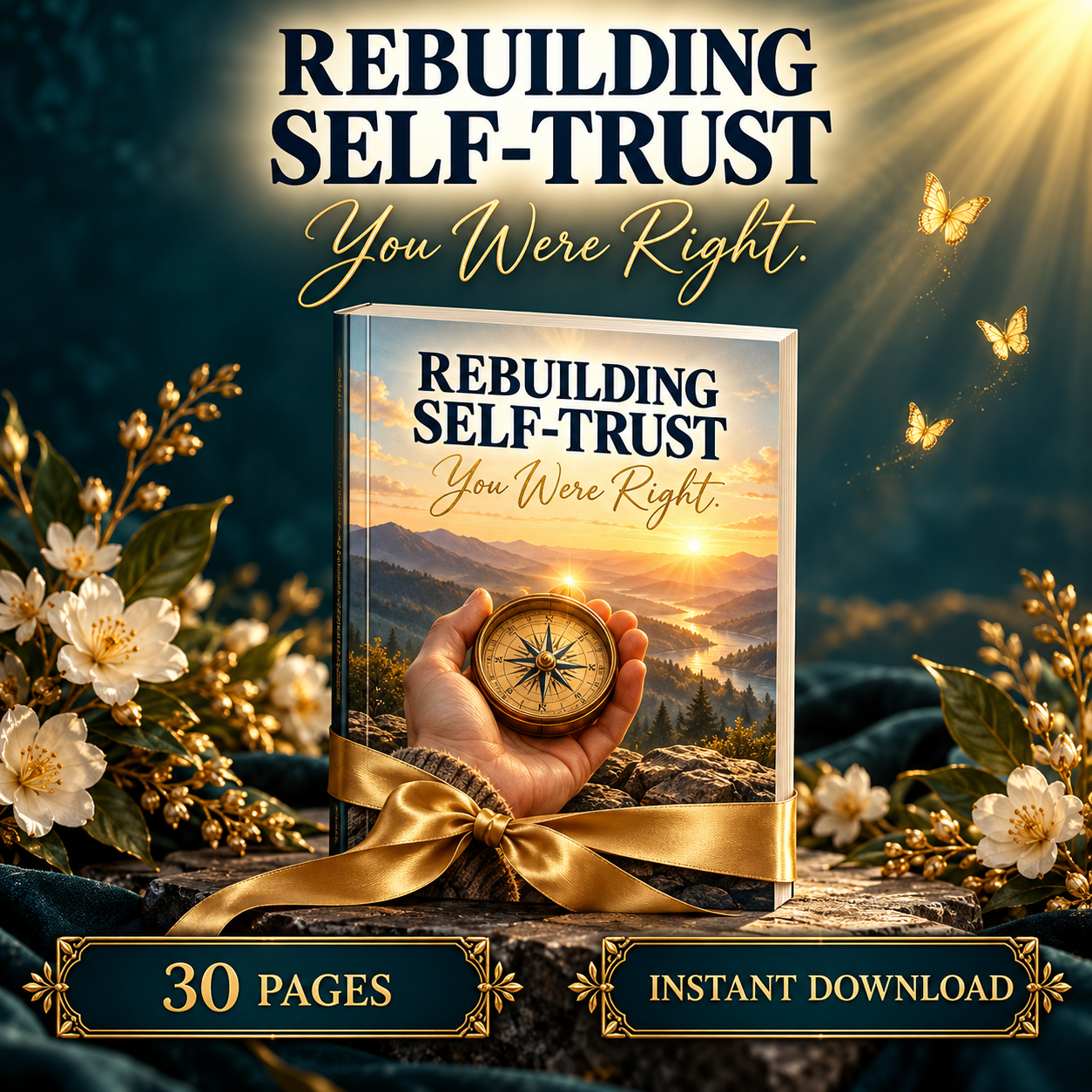 Rebuilding Self-Trust workbook — 30 pages