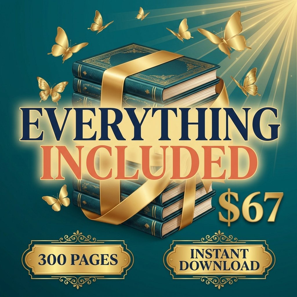 Complete Mother Wound Healing Vault — 300 pages of recovery workbooks, $67