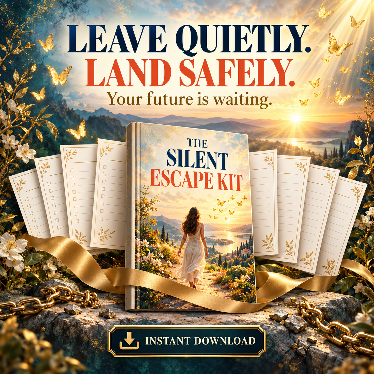 Leave quietly, land safely — The Silent Escape Kit