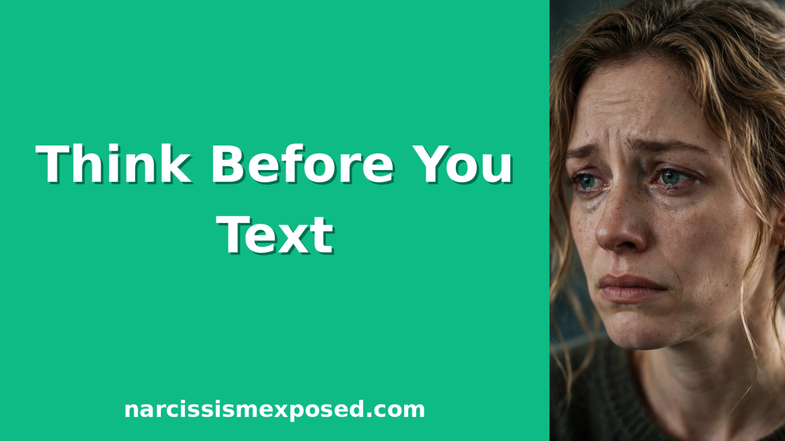 Heartbroken woman with tears of regret after breaking no contact with a narcissistic ex