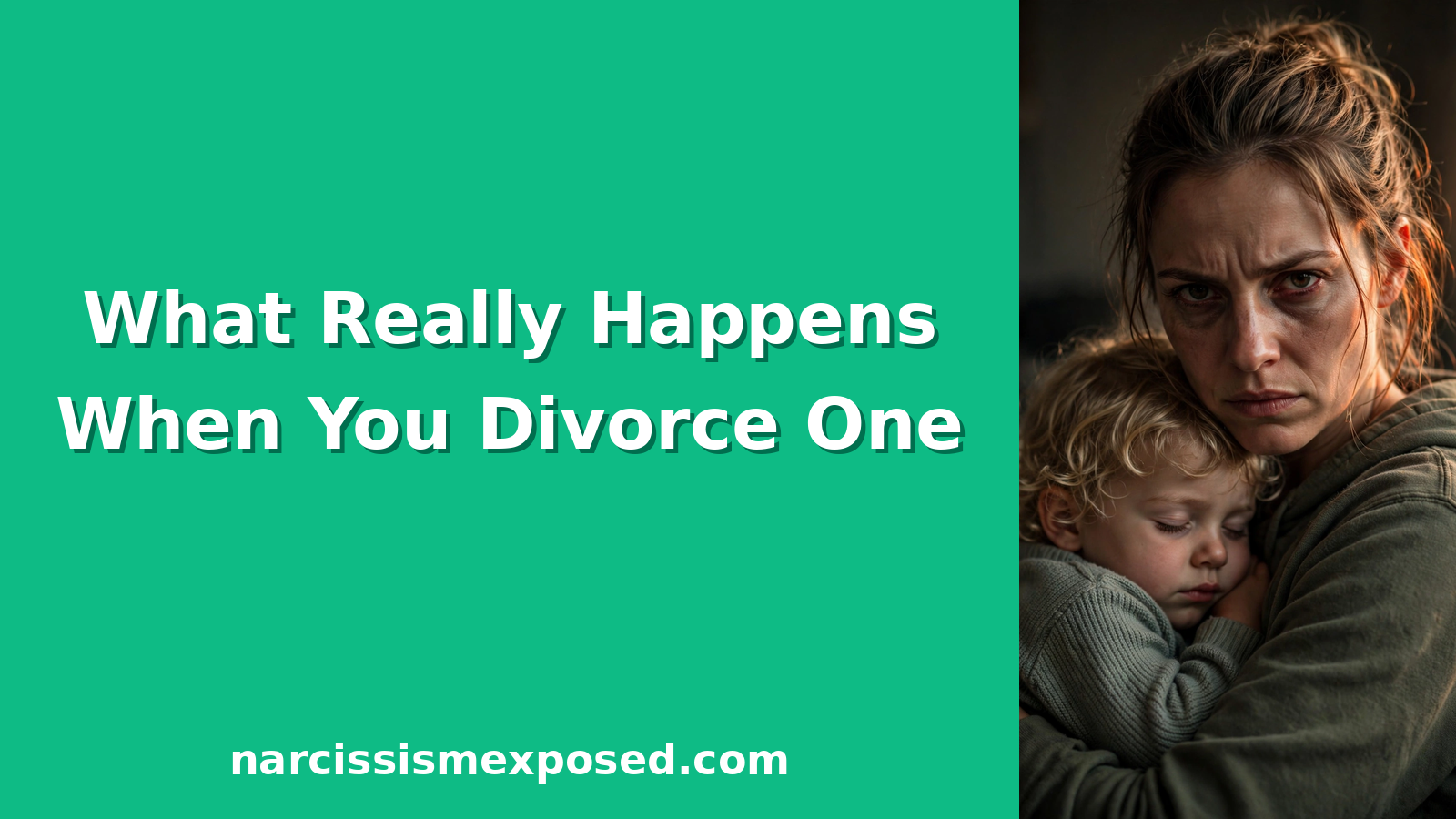What happens when you divorce a narcissist, the 7 stages explained