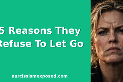 Why a narcissist won't divorce you, the 5 patterns explained