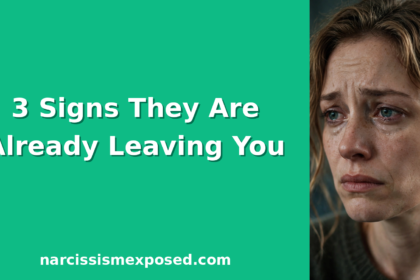 3 signs the narcissist is preparing to discard you, and what to do before the breakup